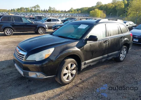 2011 Subaru Outback 2.5I Limited из США, поврежденный, VIN 4S4BRCKC5B3378819